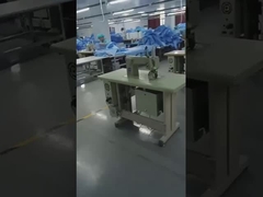 Aami Nível 4 estéril Vestes médicas descartáveis com punho de malha