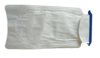 Saco de gelo médico branco descartável com as correias elásticas ajustáveis
