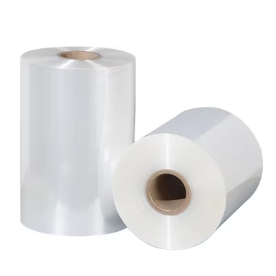 Película de embalagem de PVC tubular / manga de compressão térmica para rótulo