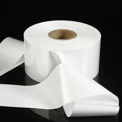 Resistência ao rasgo Perla Branca Sealable BOPP Película Perlescente Embalagem Flexível Película de Plástico Suave Embalagem Alimentar