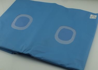 Cirúrgico descartável estéril drapeja folhas médicas com furo redondo/retângulo