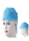 Capa cirúrgica descartável protetora branca confortável com borda máxima e elástica
