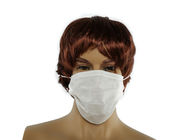 Máscara médica descartável protetora dos pessoais tecida não com laço elástico da orelha