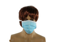 Máscara médica descartável estéril do uso cirúrgico com cor azul amigável de Eco das correias