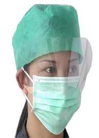Máscara antivirosa descartável da higiene com o produto químico transparente do protetor resistente