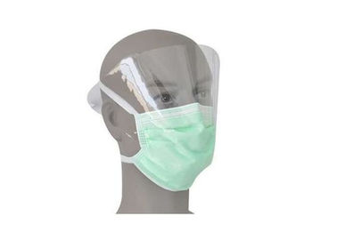Máscara antivirosa descartável da higiene com o produto químico transparente do protetor resistente