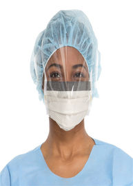 3 dobras Earloop o antibacteriano descartável cirúrgico da máscara protetora com o protetor plástico claro