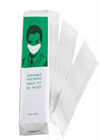 Earloop descartável branco a máscara protetora, máscara protetora descartável de 2 dobras do uso médico