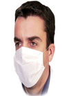 Escolha a máscara médica descartável branca do uso, máscara cirúrgica da prova da poeira descartável