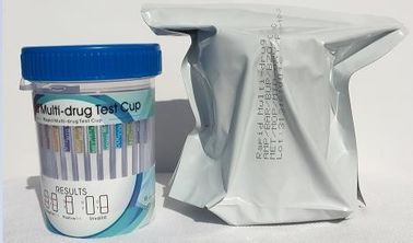 Jogos de teste de diagnóstico médicos da precisão alta/únicos jogos do teste de droga da urina do painel