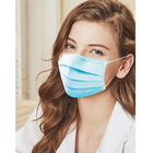 OEM/ODM descartáveis azuis não tecidos do tamanho da máscara protetora 17.5*9.5cm disponível
