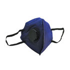 Máscara protetora pessoal do respirador FFP2 da máscara FFP2 dobrável lisa vertical da dobra
