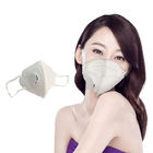 Anti poluição da máscara FFP2 dobrável respirável para a construção/mineração