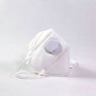4 máscara de poeira adulta de dobramento vertical da máscara da proteção N95 da camada FFP2 com válvula