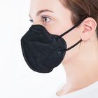 Máscara ativada do respirador do carbono da máscara FFP2 de Earloop respiração fácil dobrável