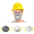 Máscara não tecida amigável do respirador do copo da anti pele padrão da poluição N95 FFP2