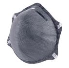 máscara de poeira descartável de 4 dobras, respirador de filtro descartável do carbono FFP2
