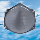 máscara de poeira descartável de 4 dobras, respirador de filtro descartável do carbono FFP2