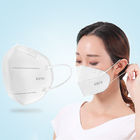 Máscara confortável do respirador FFP2 da máscara descartável lisa vertical do Antivirus N95 da dobra