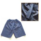 Vestidos 45g médicos descartáveis não tecidos escuros - calças descartáveis azuis da colonoscopia