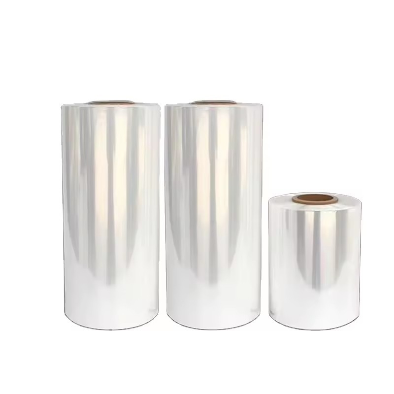 Impressão personalizada de PVC Polyolefin Pof Pet PE Filmes de encolhimento térmico de encolhimento de filme de embrulho para garrafas