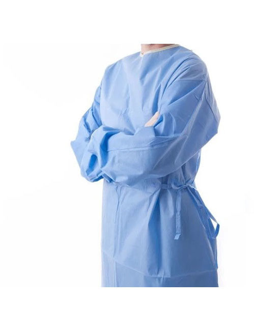 Prova protetora descartável estéril S-XL do sangue de SMS dos vestidos para o doutor Patient