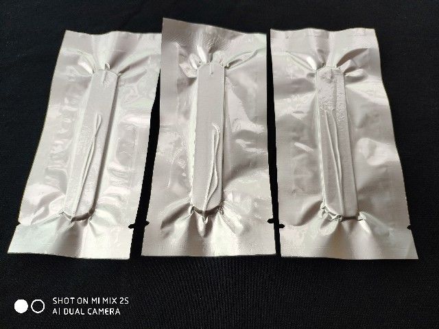 O tamanho nasal descartável do Cm 10 Cm da embalagem 8 com branco amarra o certificado do CE